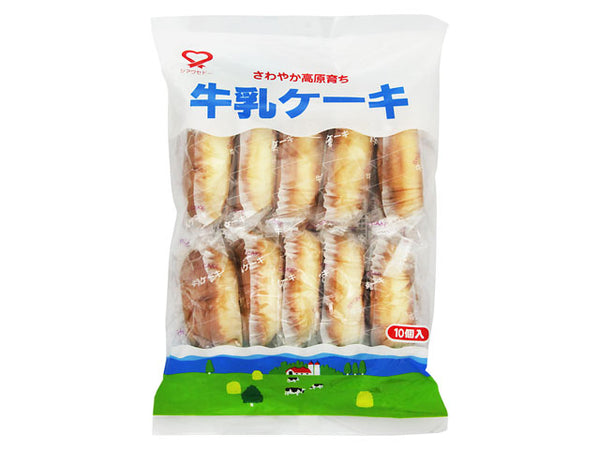 『幸福堂』蛋糕 3口味 乳酸菌(10枚入)/牛乳(10枚入)/香蕉(8枚入) 180g