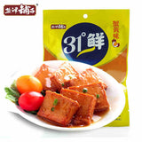 『盐津铺子』31°鲜鱼豆腐 5口味  原味/蟹黄/烧烤/香辣/麻辣   85g