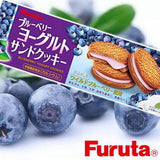『日本古田』夹心饼干 2味 抹茶/蓝莓 103g