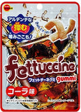 日本『Bourbon』Fettuccine Gummi 4种口味 葡萄/白桃/柠檬/可乐 50g