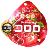 『UHA』味觉糖 7口味 草莓/蓝莓/香橙/白桃/红提/青提/柠檬 48g